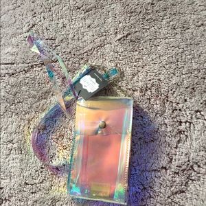 4/$25 Translucent chrome/holo small crossbody bag